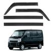 YORKNEIC Side Susuki for Every Wagon and Every Van Door and Window Visors with Strong Mud Sun and Rain Custom Exterior Set of 4 Visors, (Japanese
