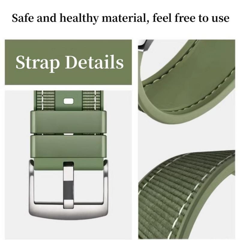 New Nylon Strap For Redmi Watch 4 Replaceable Bracelet Smartwatch Accessories For XiaoMi Band 8 Pro Silicone Wristband