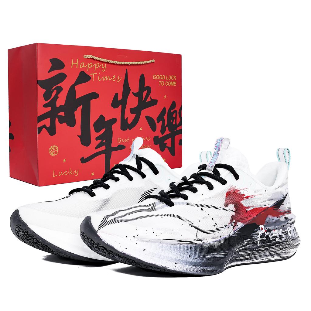 Li Ning Red Hare 8PRO Амортизация, Износостойкость Низкий профиль Повседневный Марафон Тест на физическую подготовку Медицинский осмотр ARPV003-1(Команда1375-СУМКА)