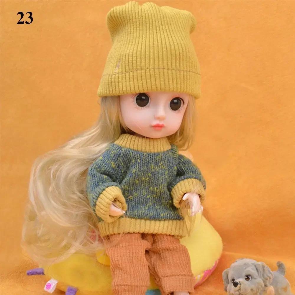 16cm Bjd Doll Clothes Suit High-end Dress Up Can Dress Up Fashion Doll Clothes Skirt Suit Best Gifts for Children DIY Girls Toys
