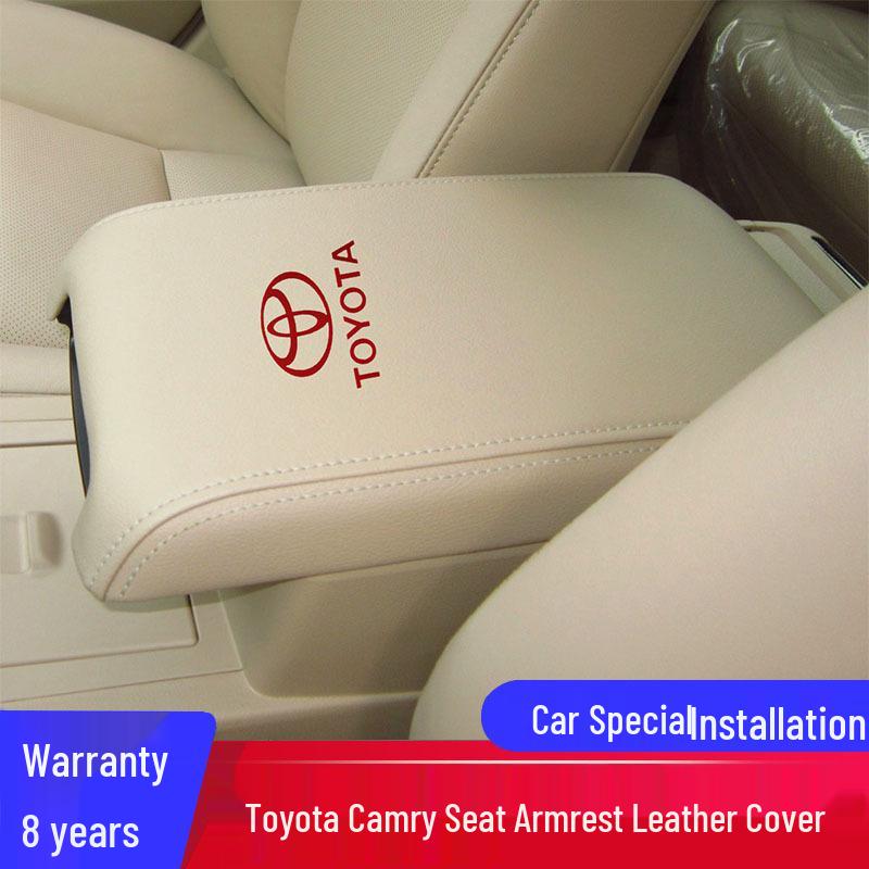 Кожаный чехол ручного тормоза для консоли Camry 7-го поколения 12-16 годов