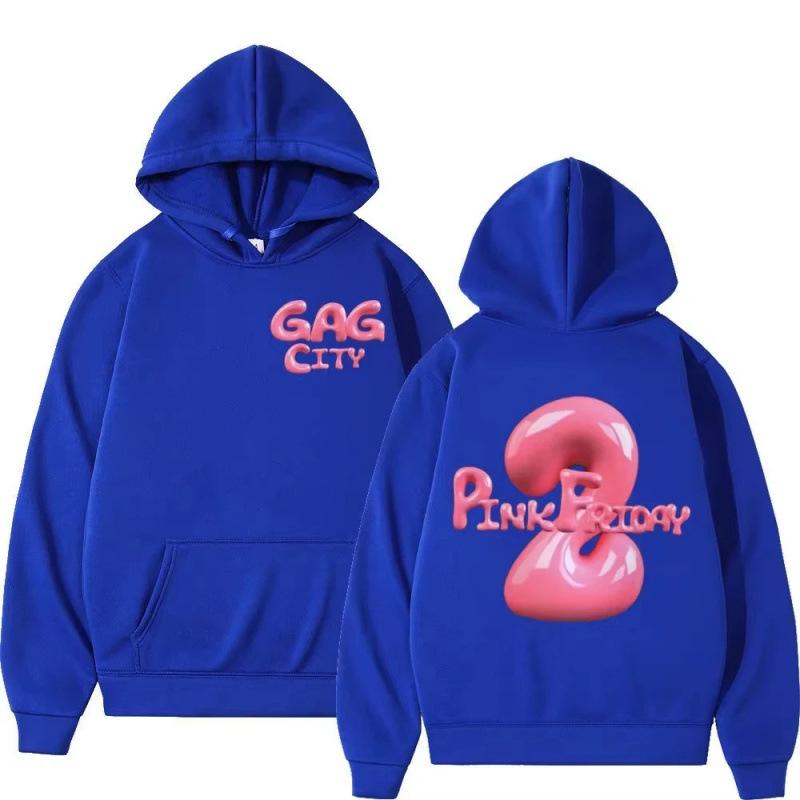 Худи с принтом Pink Friday 2 от рэперши Ники Минаж Fo
