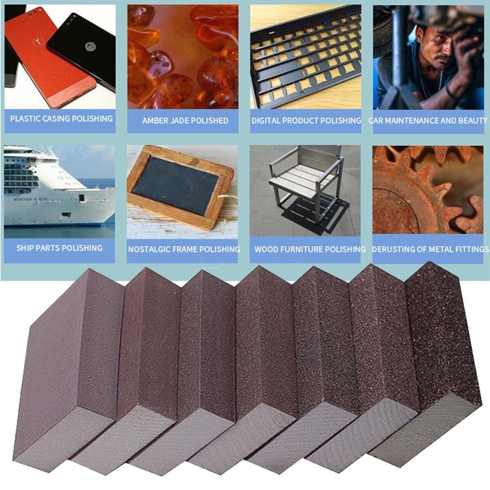 Дерево Полировка Шлифовальный Блок Шлифовальная Губка # Столярные Абразивные Инструменты Наждачная Бумага Губчатые Пады