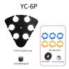 Up To 6/8 Mics Microphone Clamp Hands Free Mic Holder Stand  Microphone Props