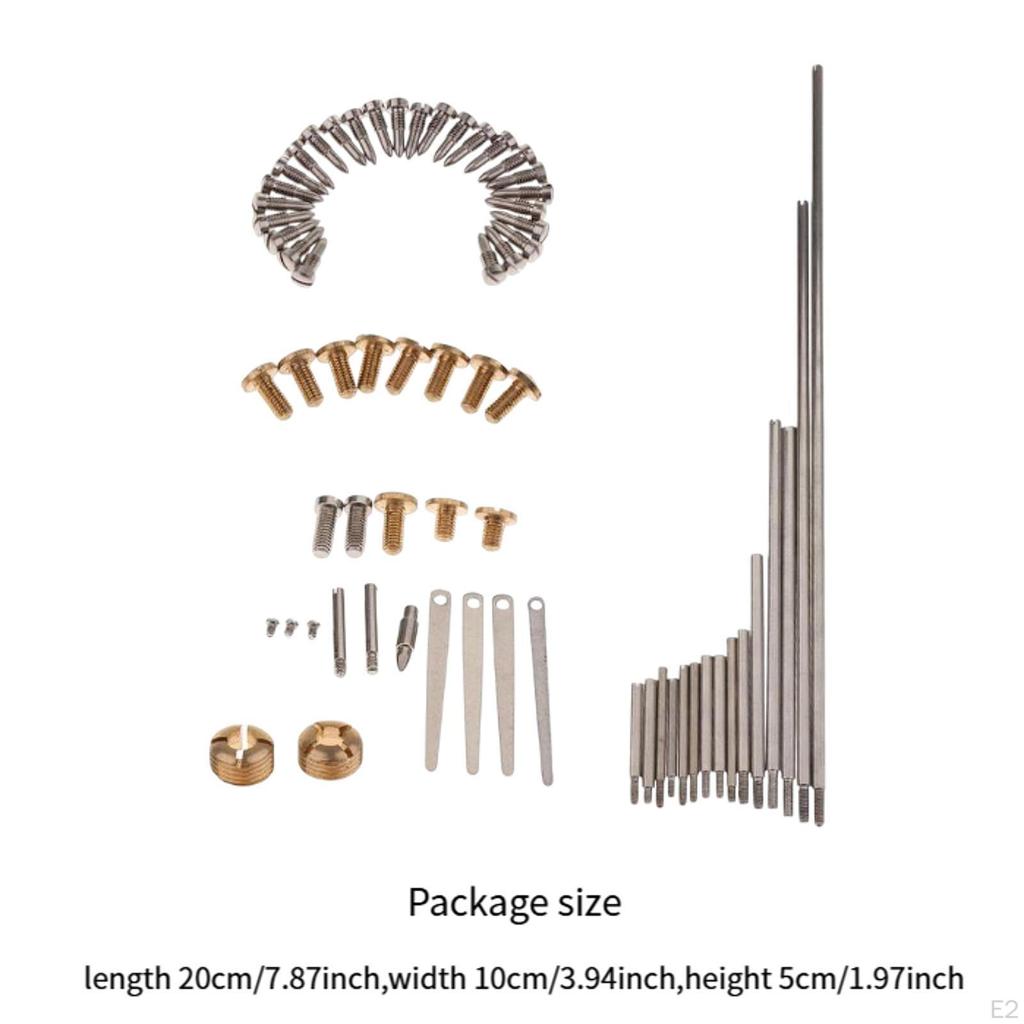 Ремонтный комплект для альт-саксофона, прочные регулируемые инструменты для саксофона, запчасти
