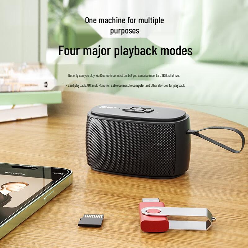 SAST C35 Портативная Bluetooth-колонка с разъемом для TF-карты/USB, штекер CN (адаптер в комплекте)