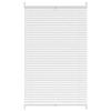 VidaXL Store Plissé Blanc 70x125cm Fenêtre Occultant Tamisant Store Enrouleur 240598