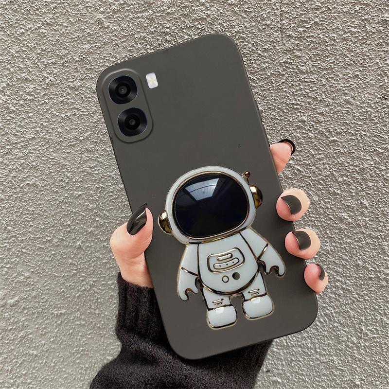 For OPPO A6X A6 Pro Case Fashionable Cartoon Astronaut Stand dustproof Smooth For OPPO A6 Pro A6X Back Cover