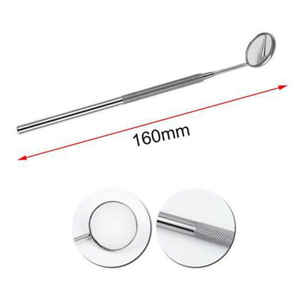 Стоматологическое зеркало из нержавеющей стали, 1 шт., стоматологическое зеркало, стоматологическое зеркало для рта, стоматолога