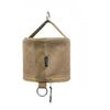 Portable Camping Tissue Roll Holder Bag, 1Pc Outdoor Storage Pouch with Hook, Hanging Napkin Rack for Tent Car Travel
