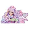 Takara Tomy Plastic Licca-chan Doll Rainbow Curl Licca-chan Dress-up Play Toy for Girls Ages 3 and Up