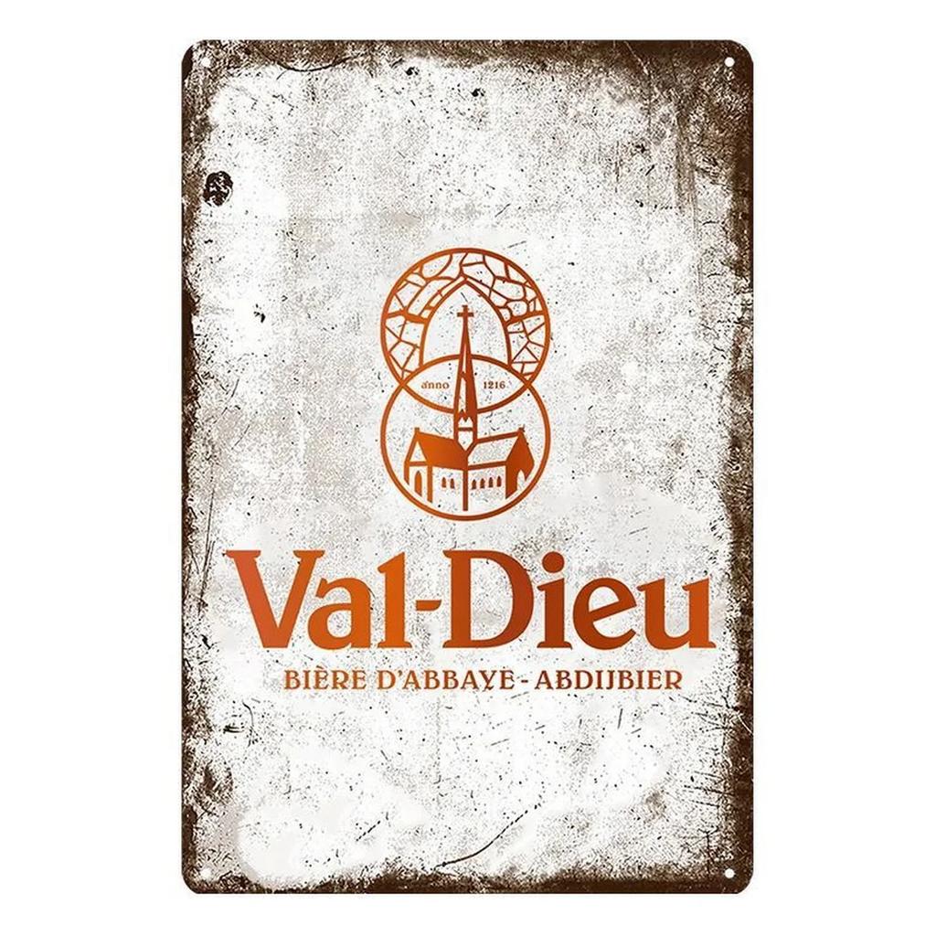 Vintage Rum Chouffe Metal Signs Plaque Plate Retro Wall Art Posters for Man Cave Bar Pub Clubs Cafe Iron Painting Decoration