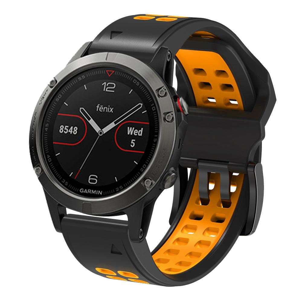Силиконовый ремешок 22 мм 26 мм для Garmin Fenix ​​7 7X 6 6X Pro 5 5X Plus, быстросъемный ремешок для часов Garmin EPIX Forerunner 945 935, ремешок для умных часов