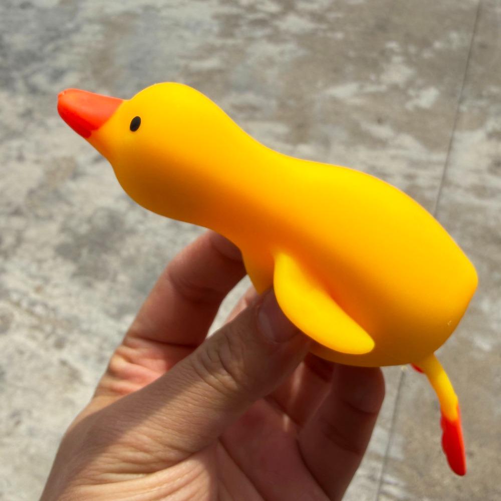 Мягкая утка Squishy Игрушка для снятия стресса Милое животное Растягивающаяся Антистресс Сжимаемая Вентиляционная Разгрузка Подарок для Взрослых Детей