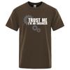 Cotton Tees Trust Me I'M Engineer Hip Hop Male T Shirt Oversized High Quality Tee Clothes Summer Street Cotton Casual Loose T-Shirts Men