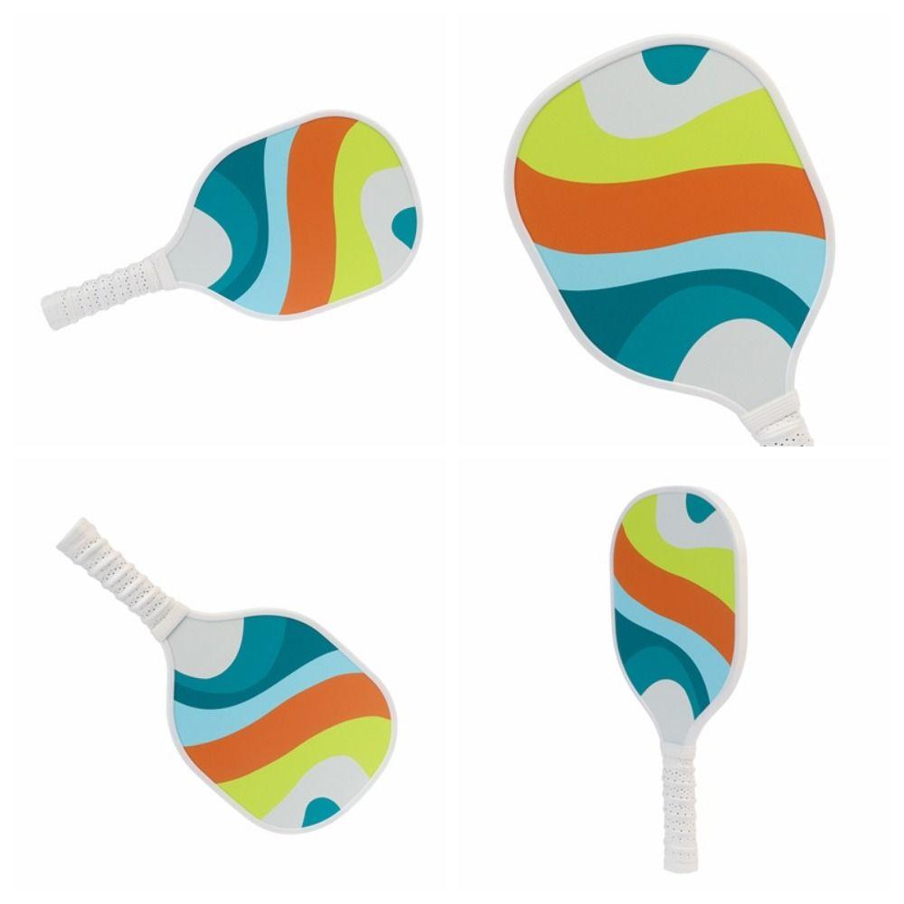 Рифленая ручка Ракетка для пиклбола Деревянное тренировочное оборудование для пиклбола Весла для пиклбола Мужчины