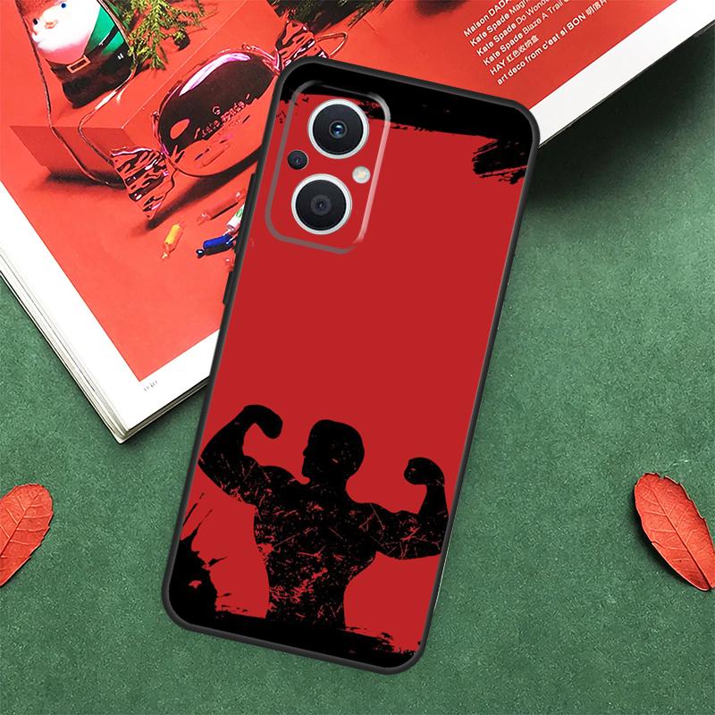 Фитнес-чехол для бодибилдинга и тренажерного зала для OPPO Reno 5 Lite 8 4 6 7 10 Pro 4Z 5Z 8T OPPO Find X6 X5 Pro X2 Neo X3 Lite