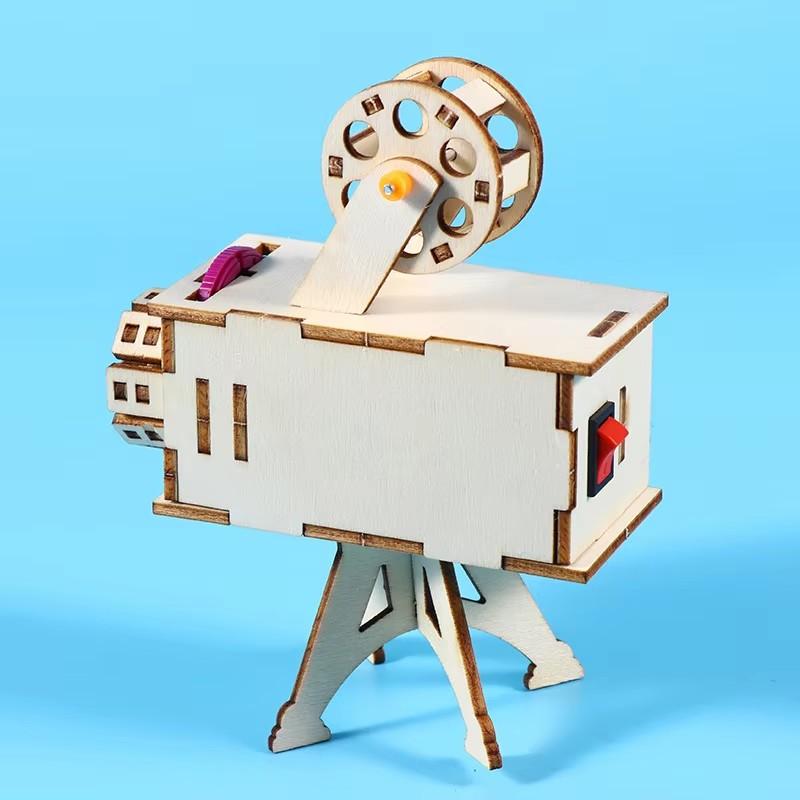 1/3/5/10 шт. Деревянный проектор «Сделай сам», набор для научного эксперимента для детей - Обучающая игрушка-модель по физике, идеальный подарок на день рождения