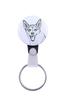 Norwegian Lundehund, Norsk Lundehund - Keychain with a Dog Portrait, Pendant with the Brand's Own Art-Dog Graphics