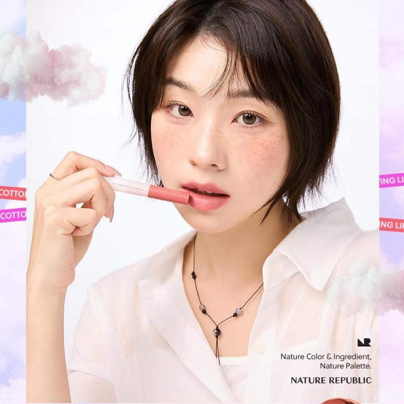 Nature Republic Хлопковая тающая помада для губ (7 цветов) 1,4 г