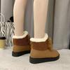 Fashion Elegant With Low Heels Plus Warm Womens Ankle Snow Boots Sale Demi-season New In Gyaru Spring Autumn Y2k Booties Shoes for Women