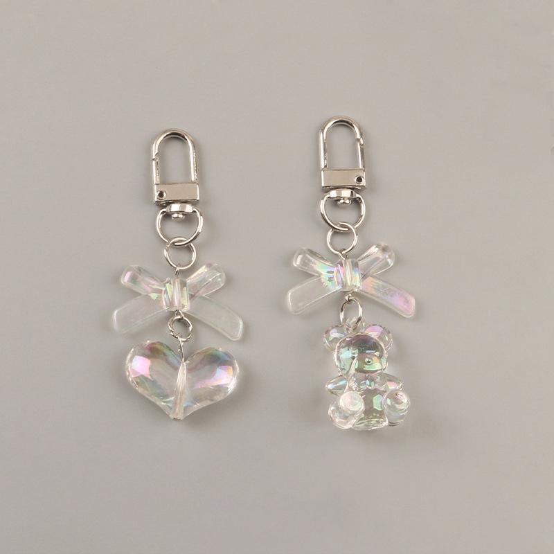 Брелки в форме сердца и медведя для свадебной вечеринки, рюкзак, подвески, сумочка, аксессуары для женщин, девочек, подарок