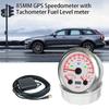 ELING Car Boat Universal 85mm 3 in 1 Multifunctional 200kmh GPS Speedometer with 8KRPM Tachometer Fuel Level 7 Colors Backlight