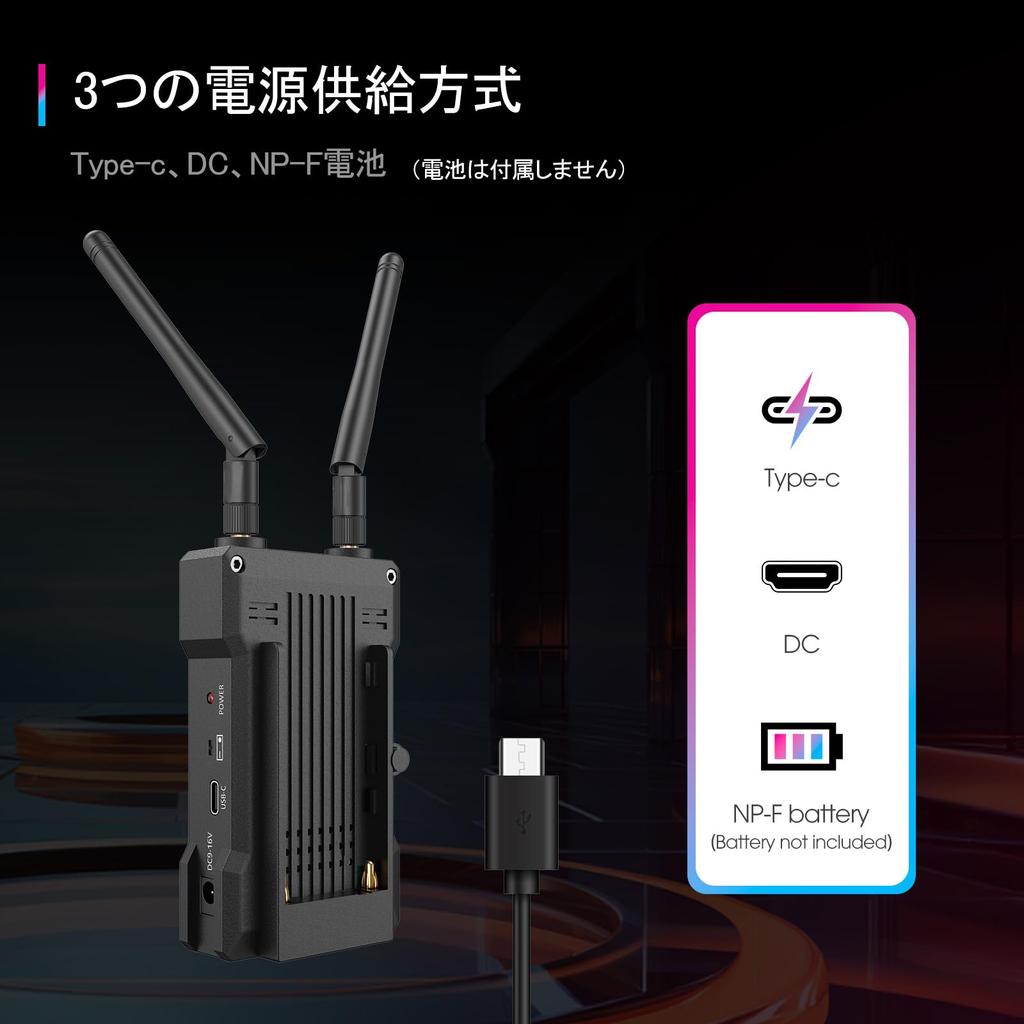 SVBONY ST1 Беспроводная система передачи видеосигнала 4K HDMI с низкой задержкой в несколько секунд Дальность передачи 300 м Совместимость с приложениями от 1 до 4 Видеосъемка в реальном времени