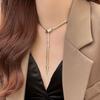 2025 Women's Snake Necklace - New Hot Style, Niche Design, Light Luxury Long Choker for a High-End Sweater Chain Look