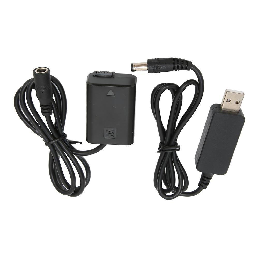 FW50 DC Каплер Черный Полная Декодировка Муляж Батареи с Кабелем-Адаптером USB для Sony A7R A7 A7S A7S II