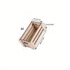1pc S/M/L Wooden Desktop Cosmetics&sundries Storage basket,Rustic Style Storage Wooden Box for Home&dormitory Organization.