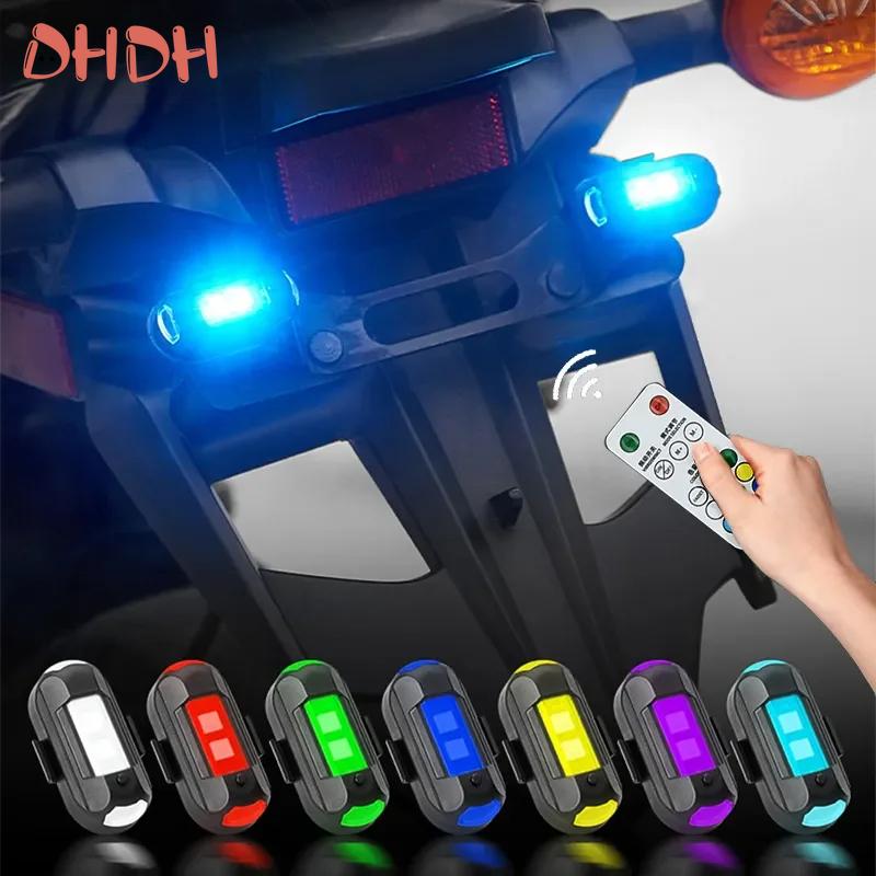 Мотоциклетный фонарь для дрона, стробоскопический фонарь USB, светодиодный фонарь для предотвращения столкновений, ночной полет на велосипеде или самолете, мини-мигающий предупреждающий фонарь, задний фонарь