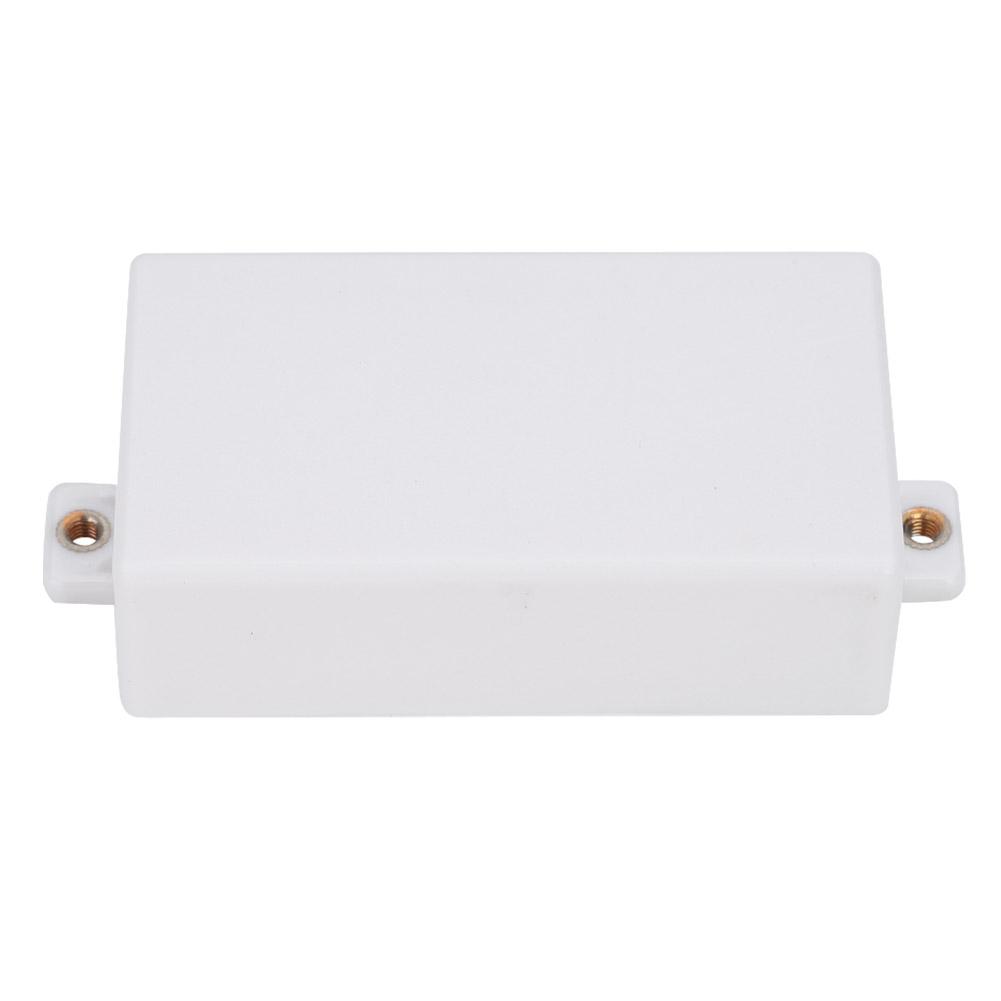 2 шт. чехлы для звукоснимателей хамбакера для электрогитары, герметичные запасные части для гитары (белый)