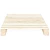 Solid Wood Pallet Bed Frame Pine 90*200 cm