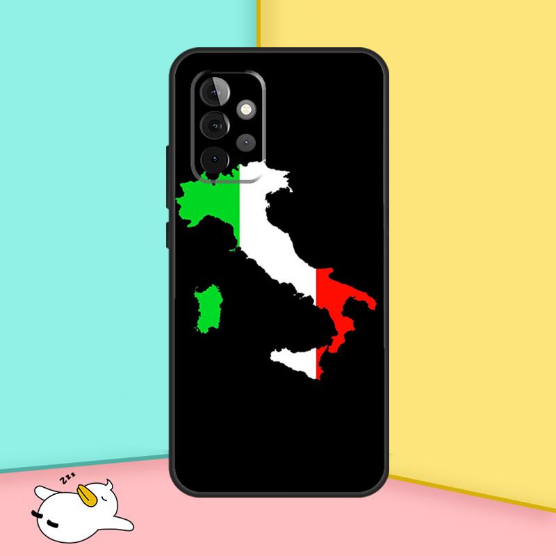 Italy Flag Case For Samsung Galaxy A16 A06 A26 A36 A56 A53 A32 A52 A33 A13 A55 A35 A15 A14 A34 A54 A17