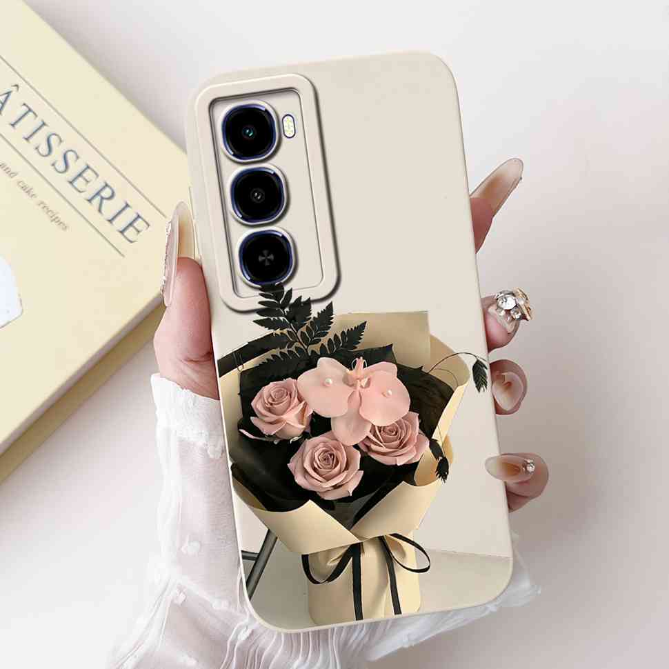 For itel City 100 4G C671L Case Cute Butterfly Rabbit Soft Silicone Back Cover For ITEL City100 4G 6.75" Fashion Bow Phone Shell