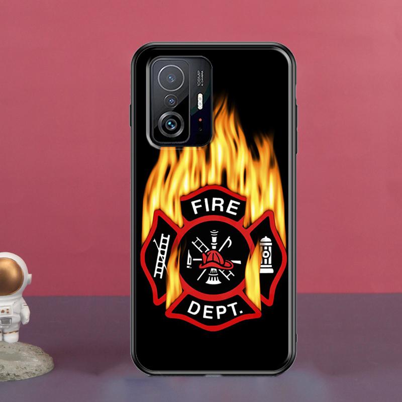 Чехол Firefighter Heroes Fireman для POCO X5 X3 F5 Pro X4 F4 GT M5s C40 F3 для Xiaomi 13 Lite 12 11T 12T Pro 12X