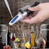 Distillery Refractometer for Measuring Alcohol Content from 0 to 80 Percent Volume by Volume