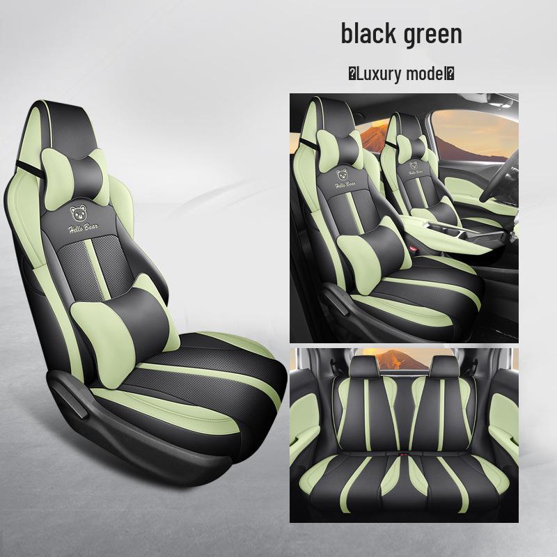 BYD Seagull Car Seat Cushion: New Full Leather, Four-Season, Five-Seat Fit
