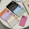 Силиконовый противоударный чехол для телефона для Iphone 17 Air 16 Pro Max 15 Plus 14 Pro 13 12 11 Защита объектива камеры Минималистичный Полностью закрывающийся Матовый чехол