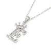 26 Letter Shining Women Necklace Popular Adjustable Alphabet Pendant