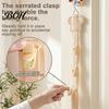 Hat Hooks for Closet Organizer Rack, Multi Clip Cap Holder, Hanger Hook Storage Baseball Knitted Hat, Strap Bedroom Dorm Adhesive Holder