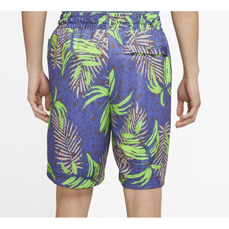 Jordan Jumpman Palm Print Knit Shorts Men Bottoms Wisteria CK5635-554
