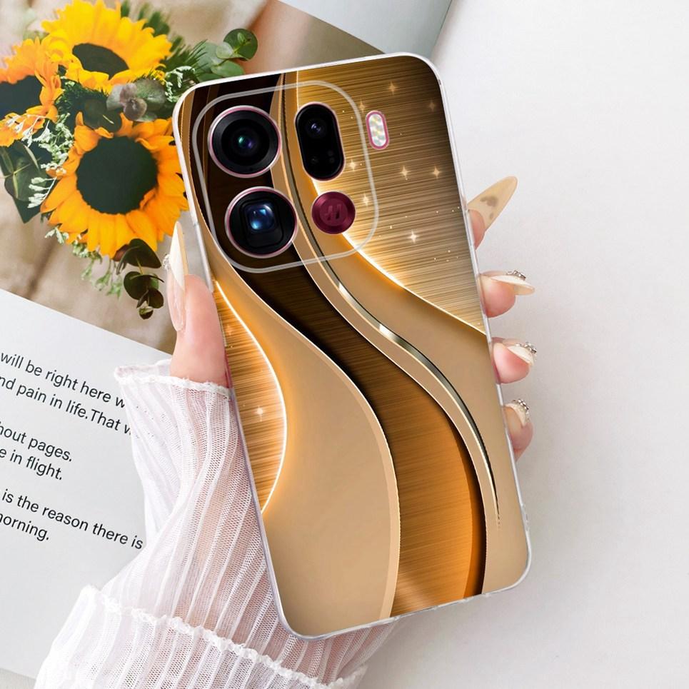 Чехол для телефона Oppo Find X9 X9Pro На Oppo Find X9 Pro Чехол Крутой Дракон Лев Тигр Мультяшная Задняя Крышка Прозрачный Мягкий Силикон Coque