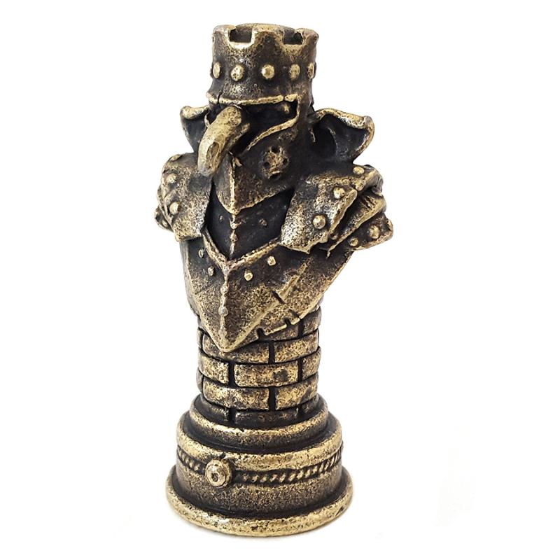 1 шт., Орнамент «Череп с мечом и щитом», Домашнее украшение, Настольный орнамент, Игрушка/Поделка на Хэллоуин