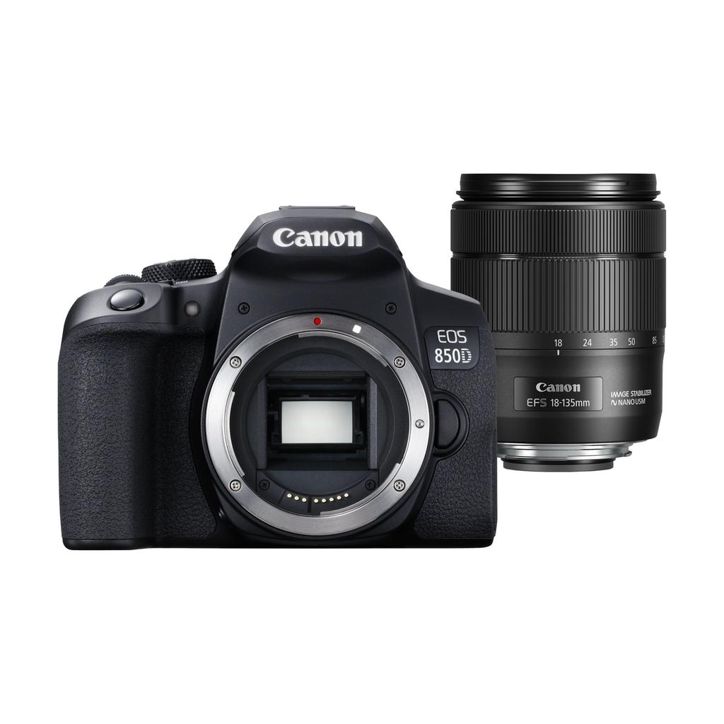 Canon EOS 850D DSLR Camera + EF-S 18-135mm F3.5-5.6 IS USM Zoom Lens