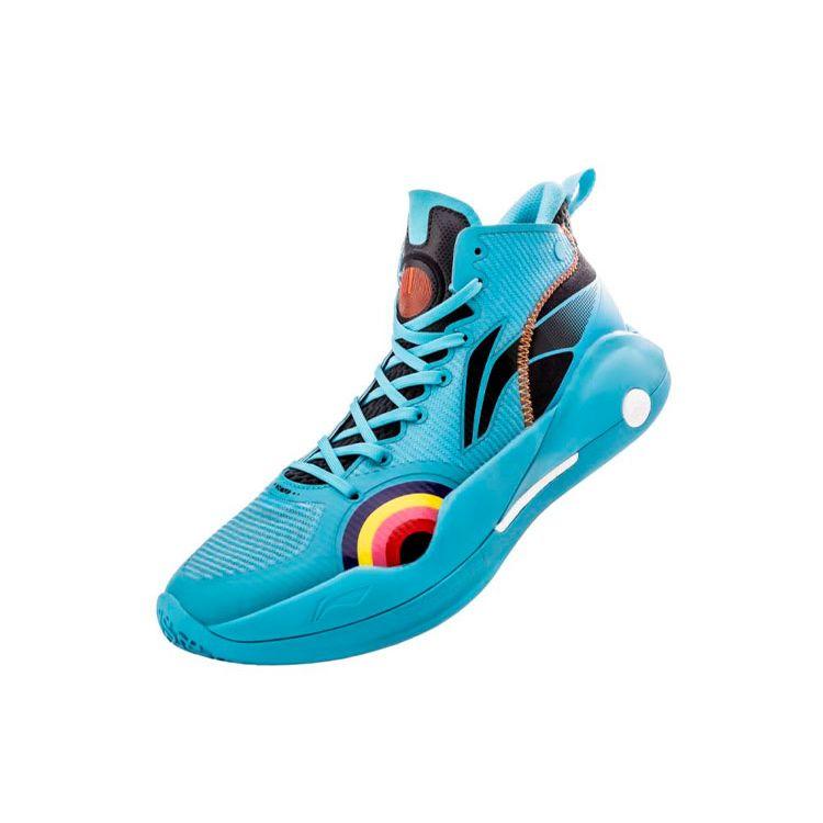 Li Ning Yu Shuai 15 Basketball Shoes Men Sneakers Butterfly-Blue ABAR043-4