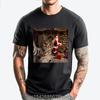 Funny T-shirt Christmas Cat Ho Ho No Sarcastic Holiday Enthusiast Graphic Tees Comfortable Printed Tshirt