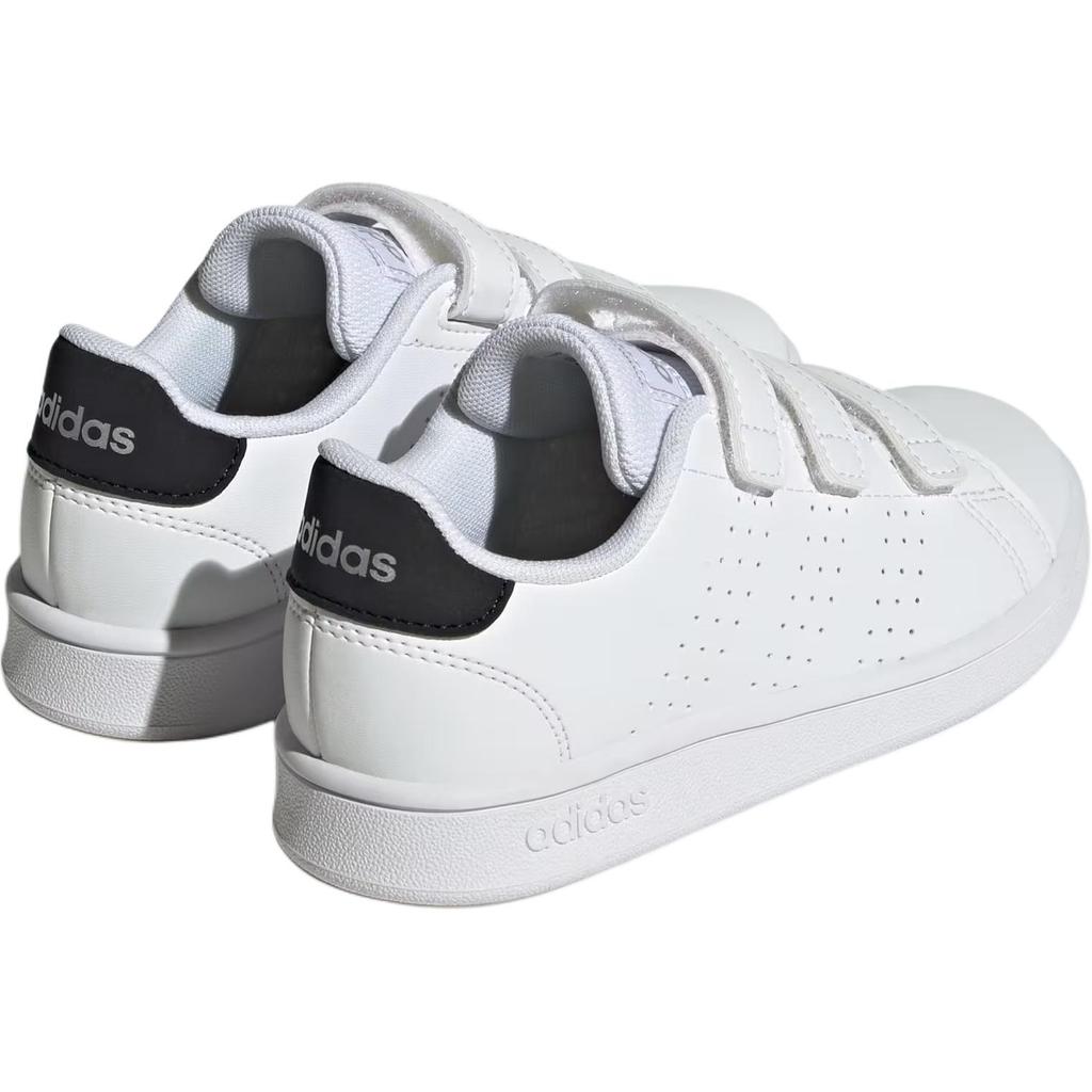 adidas Преимущество Низкие Детские Lifestyle Кроссовки Cloud White/Core Black/Metal Silver Дети Возраст 3 7 Лет IG2516
