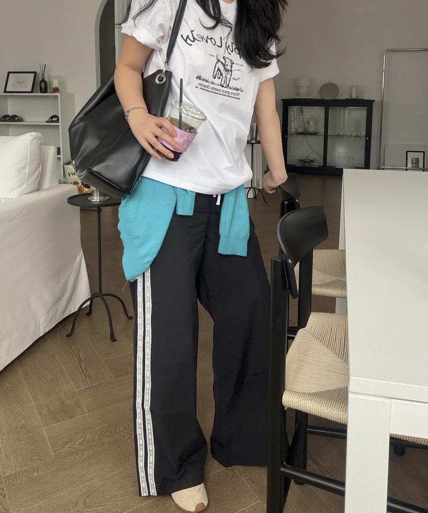 JUCYJUDY Elastic Track Pants J1Pt020B